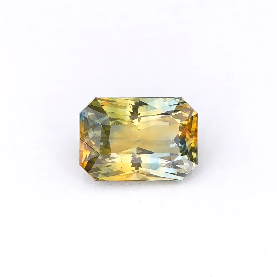 Multi-Colour Radiant — 1.53ct Ceylon Sapphire